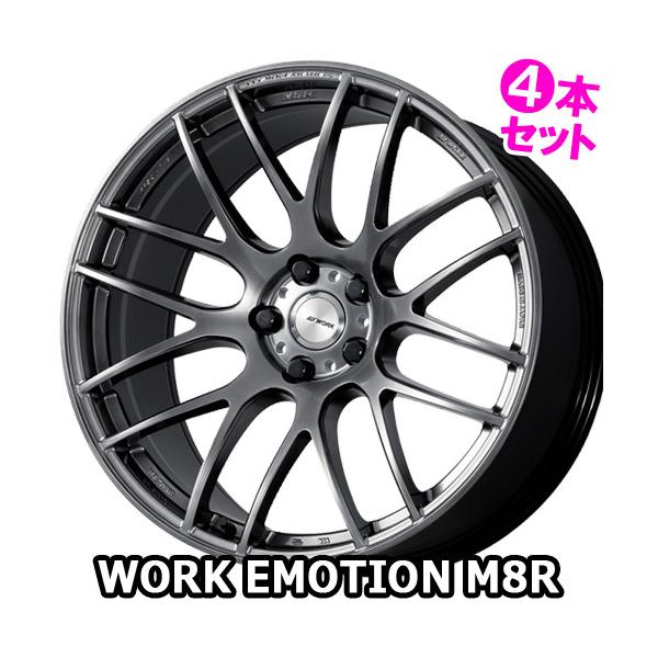 (4{) 20×8.5J +38 5/114.3 [NG[V M8R (GZK) [N 20C` zC[4{Zbg WORK EMOTION