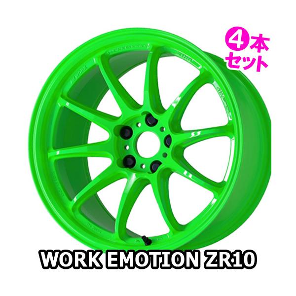 (4{) 18×8.5J +38 5/114.3 [NG[V ZR10 JY (ELG) [N 18C` zC[4{Zbg WORK EMOTION