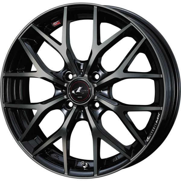 ウェッズ ホイール レオニスMX N BOX/N BOX+/N BOXスラッシュ JF3/JF4 ホンダ 15インチ 4H 1本 0037405 WEDS