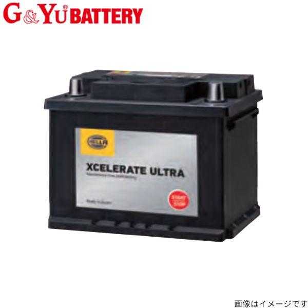 G&amp;Yu バッテリー BMW 4シリーズ(F33) DBA-3R30 ヘラー Xcelerate Ultra AGM AGM L5 カーバッテリ