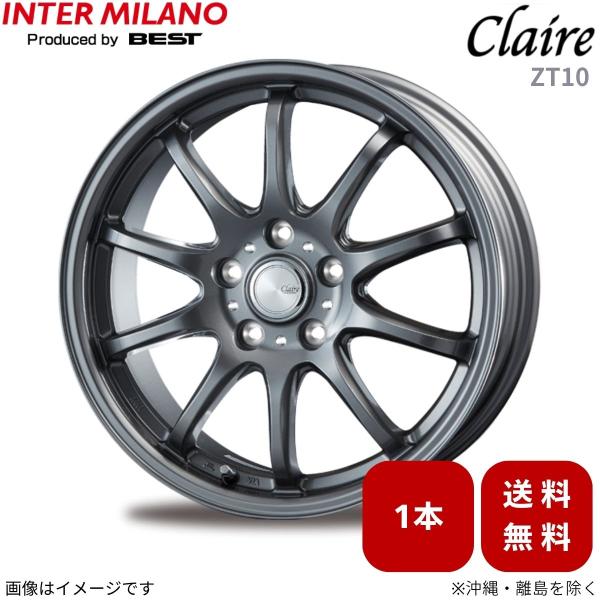 ホイール 1本 GS 10系 レクサス インターミラノ クレール ZT10 【18×7.5 5H-114.3 INSET38 GM】 18インチ 5穴 INTE