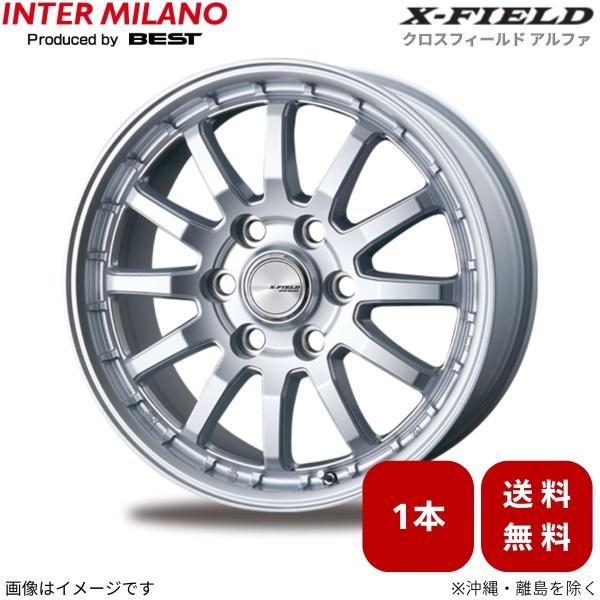 ホイール 1本 LX 300系 レクサス インターミラノ クロスフィールドα 【18×8.0 6H-139.7 INSET55 SI】 18インチ 6穴 INT