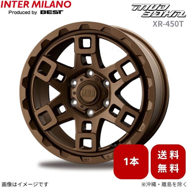 ホイール 1本 LX 300系 レクサス インターミラノ マッドバーン XR-450T 【18×8.5 6H-139.7 INSET52 BBR】 18インチ 