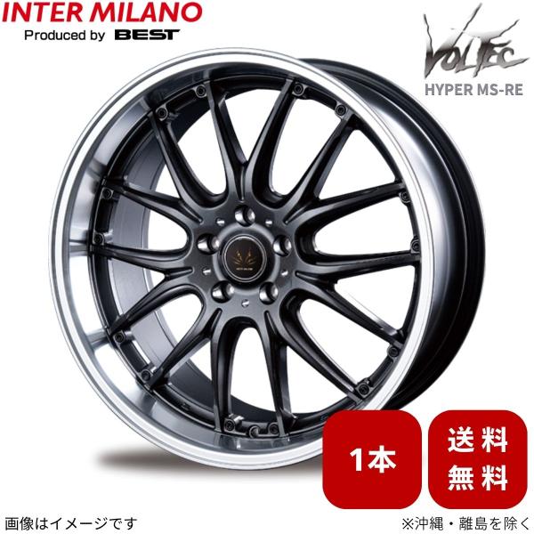 ホイール 1本 CX-3 DK系 マツダ インターミラノ ボルテックハイパー MS-RE 【18×7.0 5H-114.3 INSET48 GM/RP】 18イ