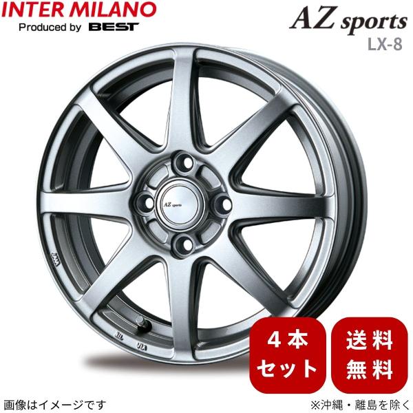 ホイール 4本 ファミリア バン 160系 マツダ インターミラノ AZスポーツ LX-8 【14×5.0 4H-100 INSET38 CS】 14インチ 4