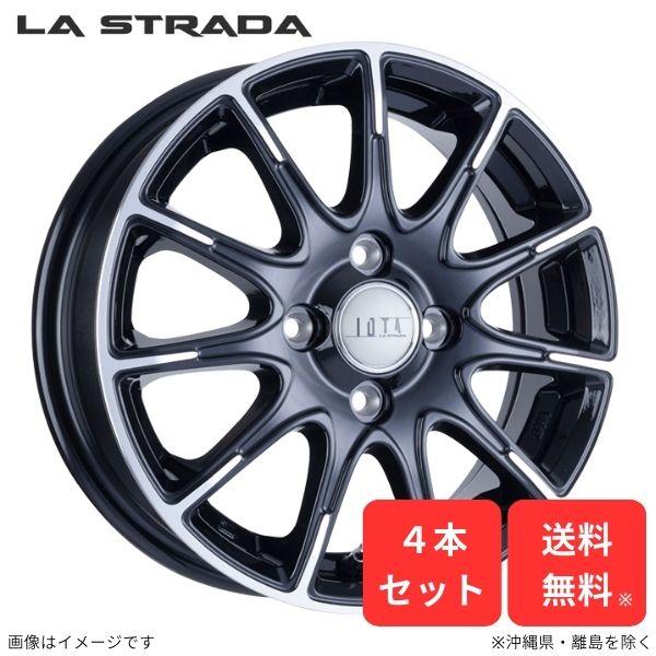 ホイール ラ・ストラーダ スクラムワゴン DG17W マツダ 4本セット ティラード イオタ 14インチ 4H LOT445C45BP