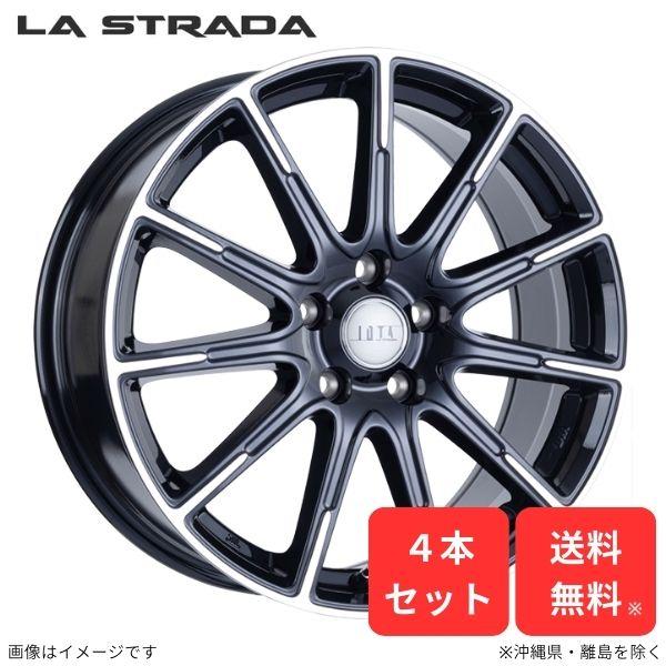 ホイール ラ・ストラーダ RXハイブリッド L10 レクサス 4本セット ティラード イオタ 18インチ 5H LOT875K38BPT