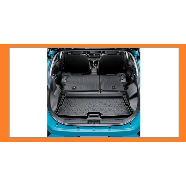 レアusトヨタ純正09-11 yaris ラゲージマットとトレイ usdm
