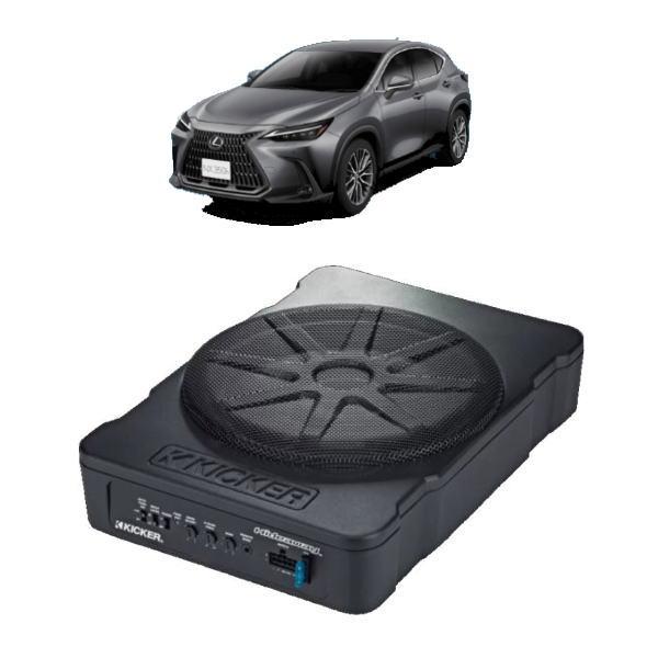 KICKER KICKER KU-20NX-HS10 アンプ内蔵サブウーファー 現行レクサスNX