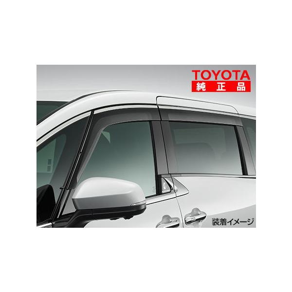 トヨタ純正 GRサイドバイザー 40アルファード 3点 トヨタ（TOYOTA） トヨタ純正 08162-58050 アルファード、ヴェル