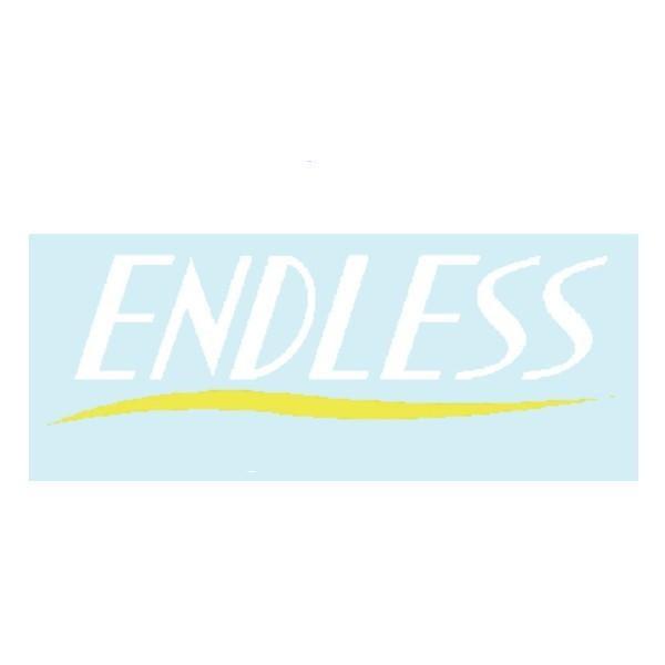 ネコポス可能 ENDLESS エンドレス GSTEDLWS ENDLESS抜き文字ステッカー Sサイズ 白 サイズ：H2.8cm×W10cm