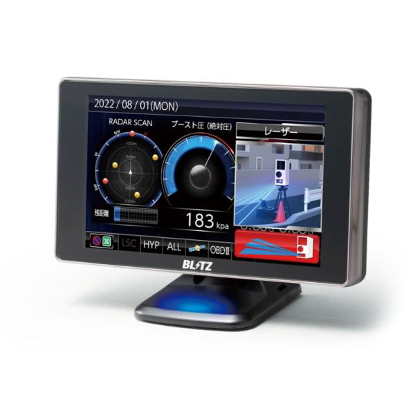 BLITZ(ブリッツ) Touch-B.R.A.I.N LASER TL401R BLITZ（ブリッツ） TL401R 4インチタッチパネル レーザー＆レーダー