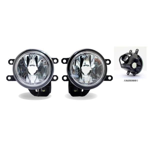 FET CLF20 トヨタ車用汎用フォグランプユニット左右1セット ※バルブ別売