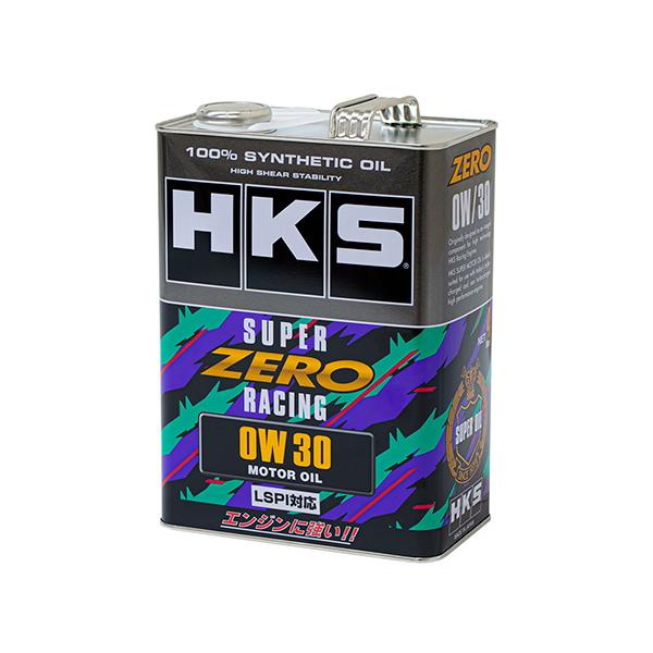 車 HKS スーパーゼロレーシング エンジンオイル (0W30) LSPI対応