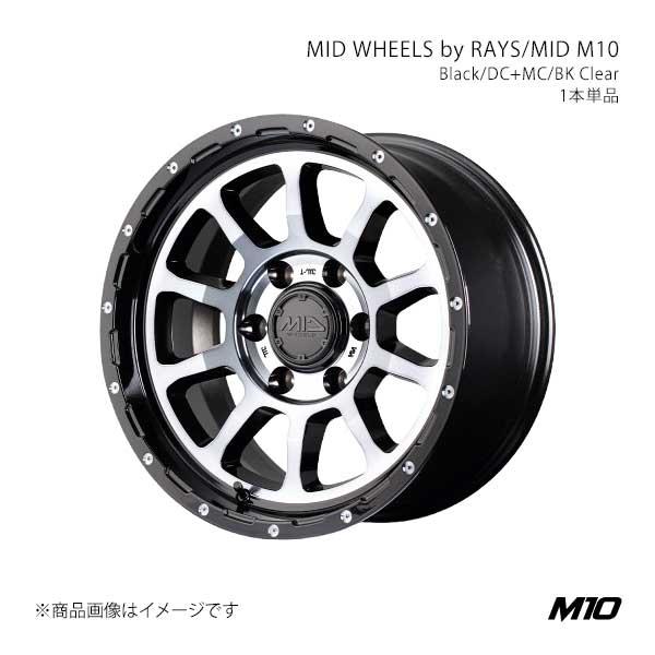 MID M10 ブラック/DC+マシニング/ブラッククリア (BMB)