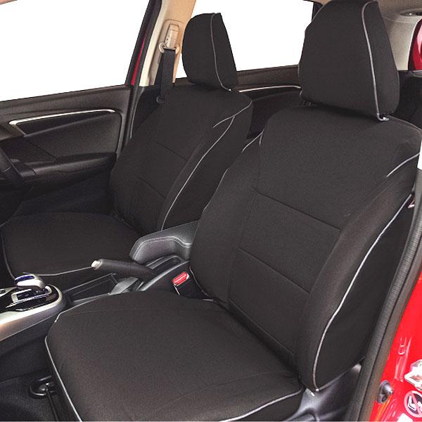 シートカバー ホンダ Gk系 フィット 専用 H26 10 車 1台分 セット 撥水加工 布製 カーシートカバー ブラック 黒 M5 22 4475 67 Bk カープロ Yahoo 店 通販 Yahoo ショッピング