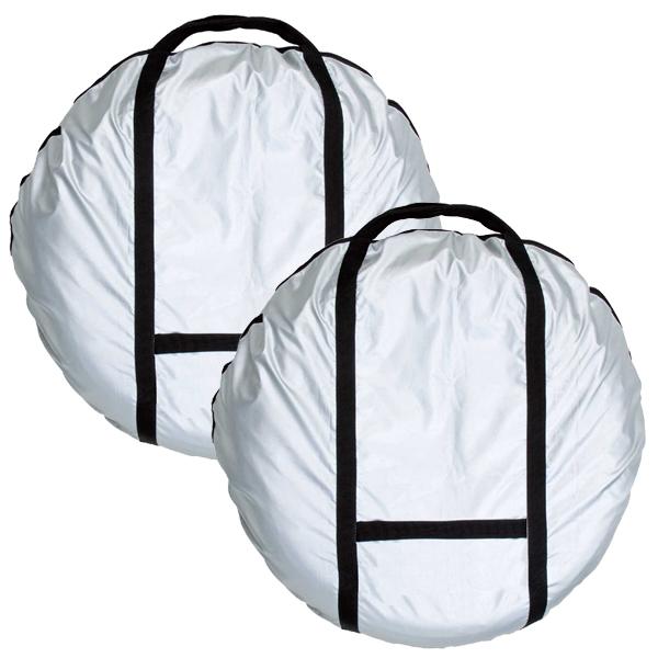 ボンフォーム タイヤ キャリー バッグ Lサイズ 普通車用 タイヤ 保管 保存 取手付き シルバー 単体式 1本用 2枚セット 75 06 Si カープロ Yahoo 店 通販 Yahoo ショッピング