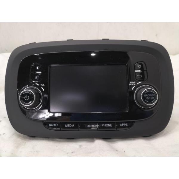 ABA-33414 フィアット 500X ポップスター 右H　平成28年　純正　ディスプレイ オーディオ