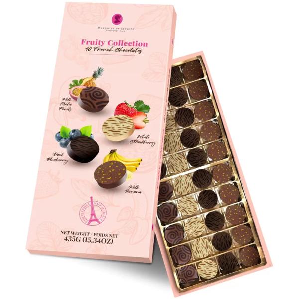 フランス チョコレート菓子プレゼント♡ マルキーズ ドゥ セヴィニエ フルーティコレクション 40個入 53199 4