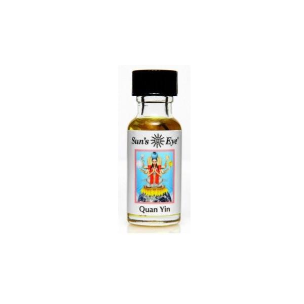 Sun'sEye �T���Y�A�C Quan Yin �N�@���C�� 15ml �S�b�f�X�I�C�� �� �ی�n�I�C�� �}�W�J���I�C�� �A���}�I�C�� ����