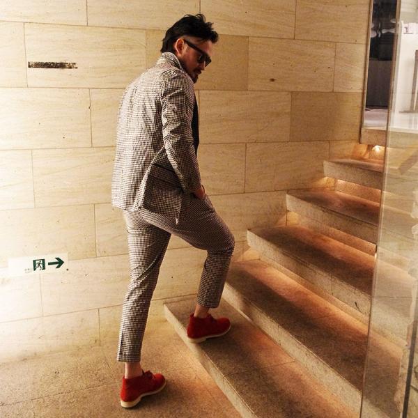 セットアップ メンズ テーラード ギンガムチェック ジャケット ギンガムチェックストレッチセットアップ スーツ Slowgan スローガン Buyee Buyee 日本の通販商品 オークションの代理入札 代理購入