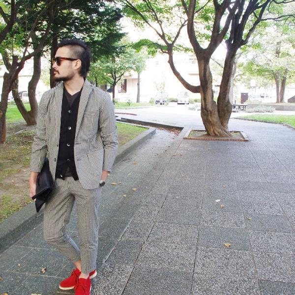 セットアップ メンズ テーラード ギンガムチェック ジャケット ギンガムチェックストレッチセットアップ スーツ Slowgan スローガン Buyee Buyee 日本の通販商品 オークションの代理入札 代理購入