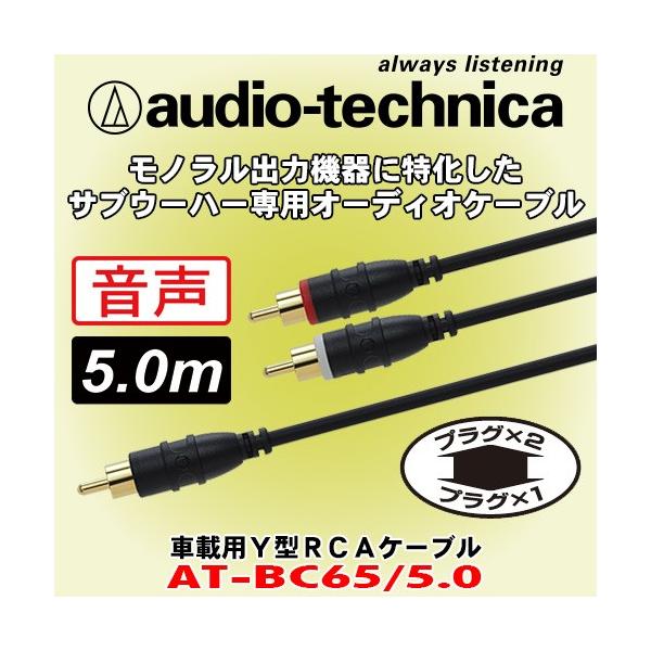 オーディオテクニカ Audio Technica Rcaケーブル ピンプラグ 1 ピンプラグ 2 At 65 5 0 ケーブル長さ 5m At 65 50 カーオーディオ通販ネットワン 通販 Yahoo ショッピング