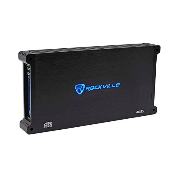 Rockville dB15 6000W/3000w RMS Mono Class D 2 Ohm アンプカー