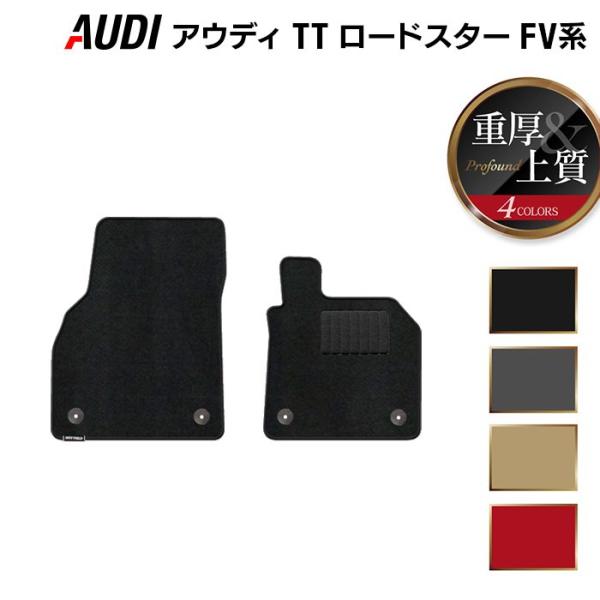 AUDI アウディ TTロードスター FV系 フロアマット 車 マット カーマット 重厚Profound 光触媒抗菌加工 送料無料