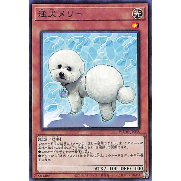 メリーズ 遊戯王カード card-museum_bode-jp035-nr