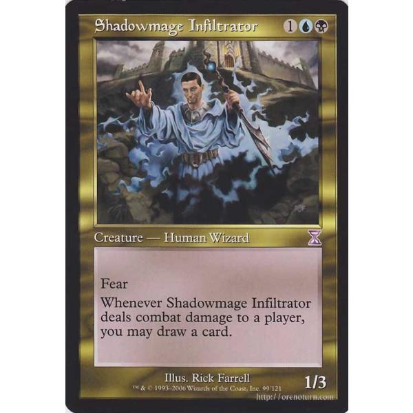 影魔道士の浸透者　foil　サインド card-museum_tsb-en099-ts