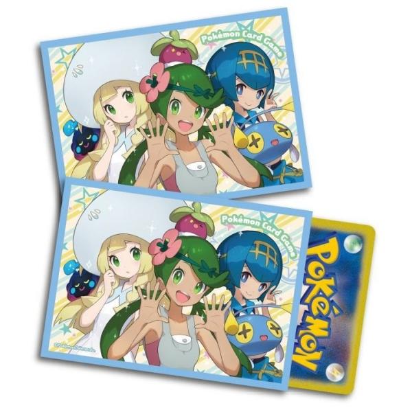 ポケモンカードゲーム デッキシールド マオ スイレン リーリエ 64枚入り Z Sv 11 カードミュージアム Yahoo 店 通販 Yahoo ショッピング