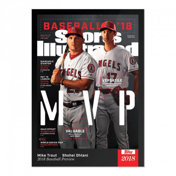 }CNEgEgJĕ #36 Topps X|[cCXgCebh J[h 2021 Topps x Sports Illustrated - Mike Trout &amp; Shohei Ohtani - Card #36