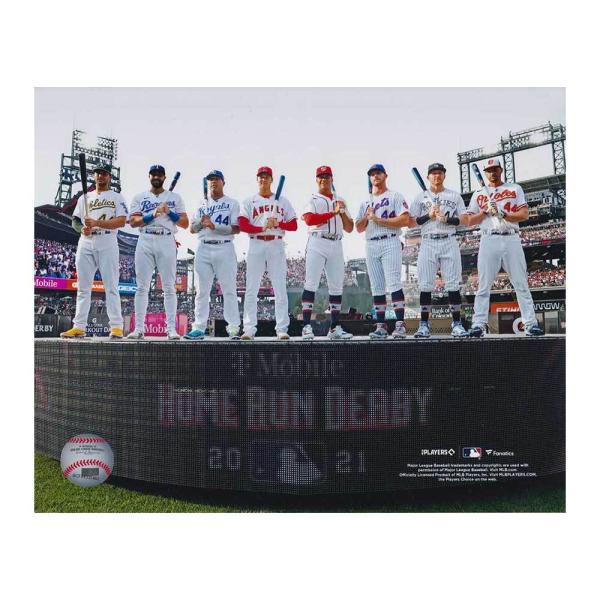大谷翔平ほか 2021 T-Mobile ホームランダービー 出場選手集合 8x10 フォト ロサンゼルス・エンゼルス 8/5入荷