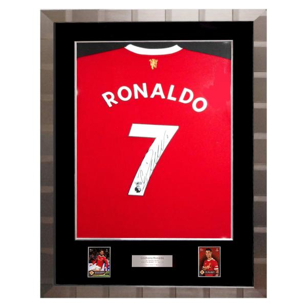 クリスティアーノ・ロナウド 直筆サインジャージ 2021-22
