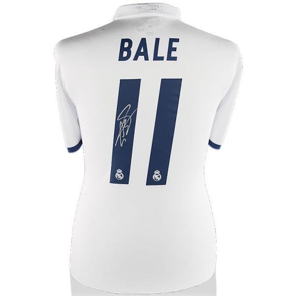 ガレス ベイル 直筆サイン入りジャージ 16 17 レアル マドリード ホーム Gareth Bale Back Signed Real Madrid 16 17 Home Shirt Mem Sci Gba11 カードファナティック 通販 Yahoo ショッピング
