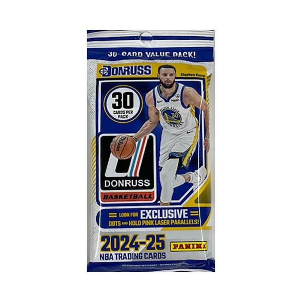 NBA 2020-21 PANINI  DONRUSS FATPACK 未開封 NBA 2024-25 Panini Donruss Basketball Fat Pack版 パック