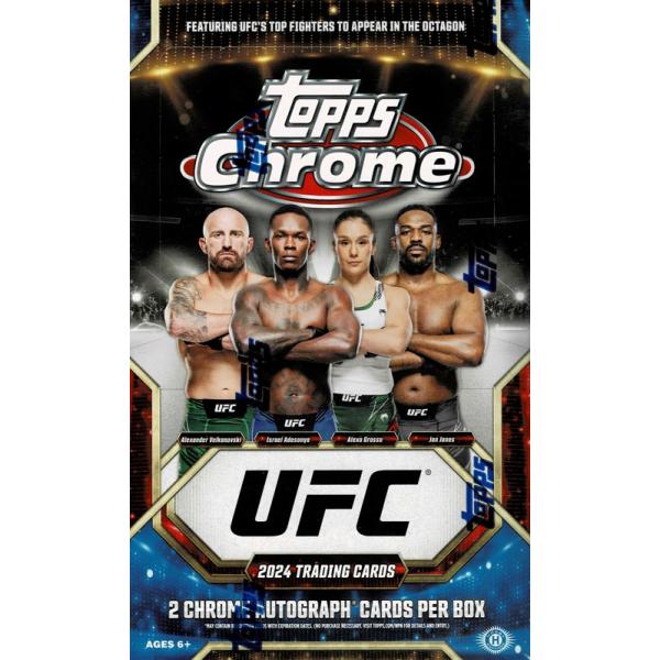 UFCカード 2024 Topps Chrome UFC ボックス (Box) : カード
