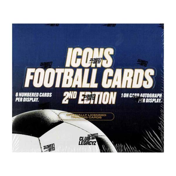 2025 Club Legacyz Icons Football Cards 2nd Edition ボックス（Box