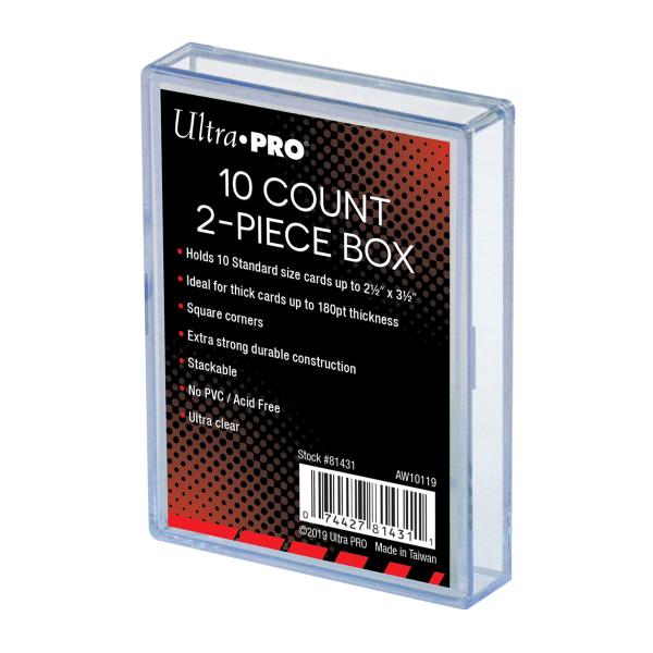 Ultra Pro ウルトラプロ カード収納ボックス 150枚用 10個セット Amazon.co.jp: Ultra Pro 81147 カード収納ボックス 150枚用 2
