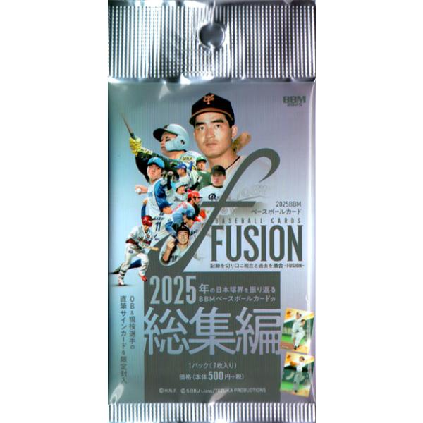 BBM2025 ベースボールカード FUSION未開封パック : かーど屋本店ヤフー