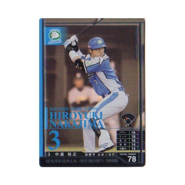 セーブライオンズ サインボール ケース付き 中島裕之選手 ミントモール / MINT 渋谷店 / NUMBER アスリートカード 中島