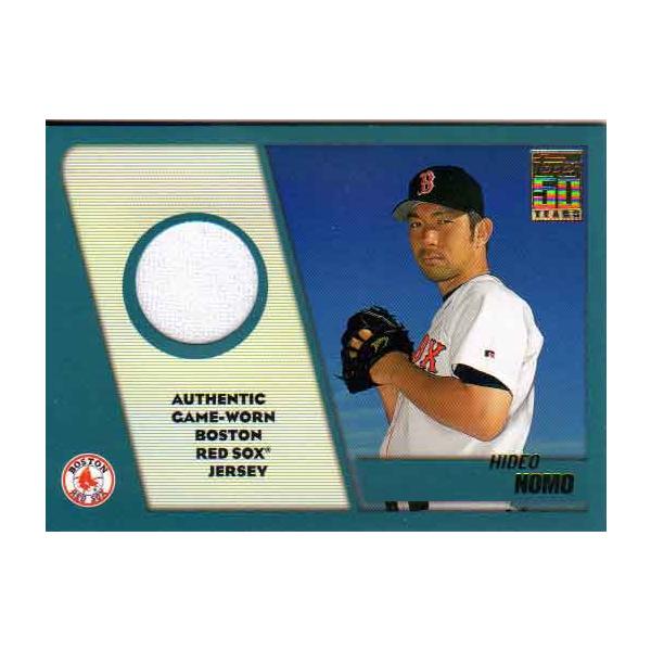 MLB 野茂英雄　ジャージーカード 野茂英雄 2001 Topps Jersey Card Hideo Nomo : かーど屋本店