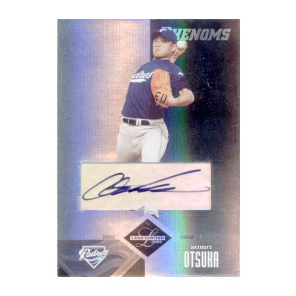 ˏ 2004 Leaf  Limited Rookie Signature Card /99 Akinori Otsuka