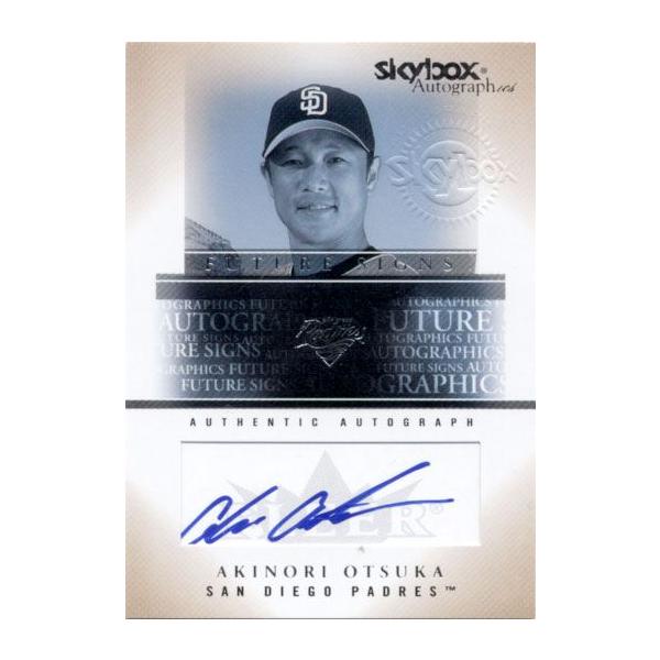 ˏ 2005 Fleer Skybox Autographics Future Signs Card /85 Akinori Otsuka