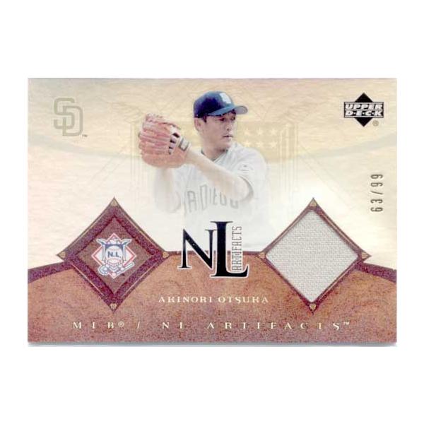 大塚晶則 2005 Upper Deck Artifacis Jersey Card /99 Akinori Otsuka