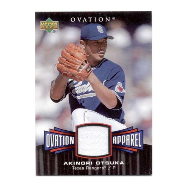 大塚晶則 2006 Upper Deck Ovation Apparel Jersey Card Akinori Otsuka