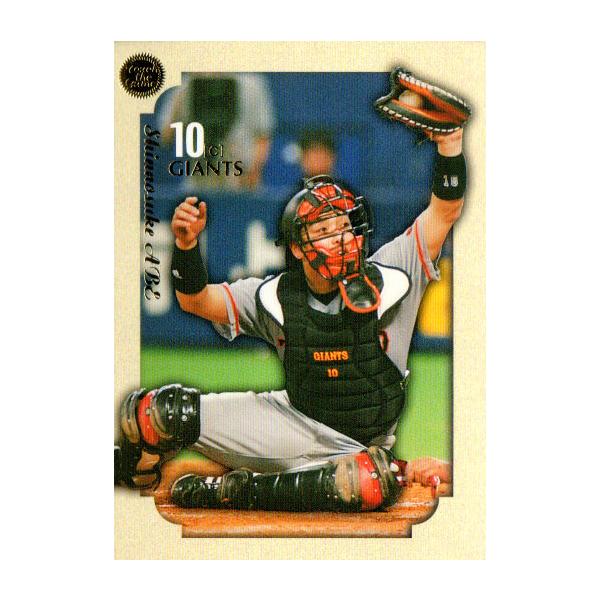 BBM2002 タッチ・ザ・ゲーム レギュラーカード No.22 阿部慎之助