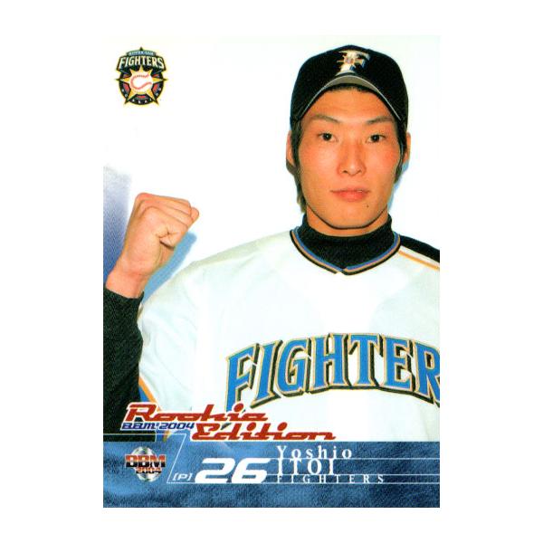 BBM 2004 糸井嘉男　ルーキー直筆サインカード BBM 2004 糸井嘉男ルーキー直筆サインカード