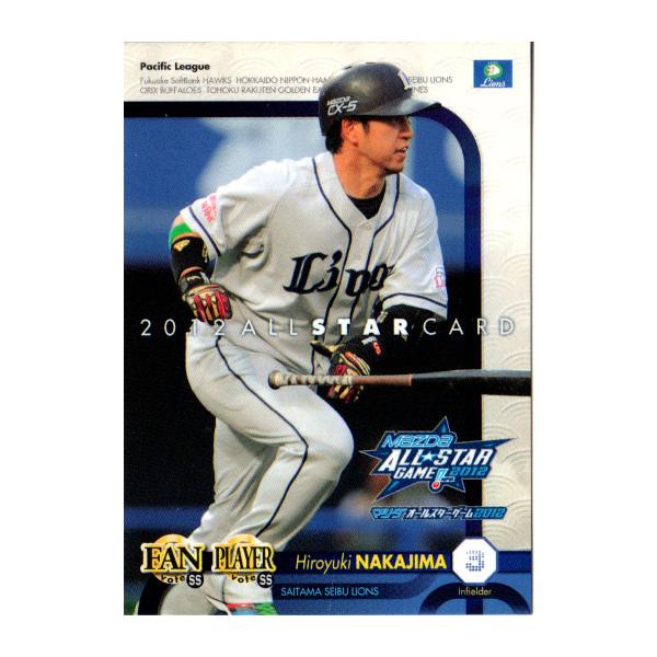 BBM2012 オールスターセット レギュラーカード No.A25 中島裕之
